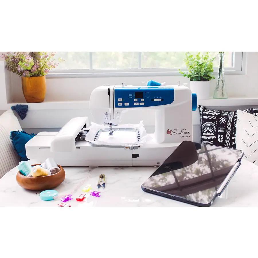 Eversewn Sparrow X2 Embroidery and Sewing Machine - Sewingmachinesplus.com