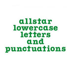 Sizzix Bigz Alphabet Set AllStar 1 1/2in Lowercase Letters & Punctuation - Sewingmachinesplus.com
