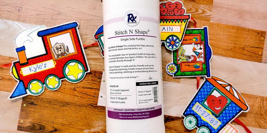 RNK Stitch N Shape Single Side Fusible - 15" x 5yds