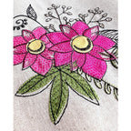 DIME Hand Hand Sketched Floral Collection By Reen Wilcoxson From Embroidery Garden - Sewingmachinesplus.com
