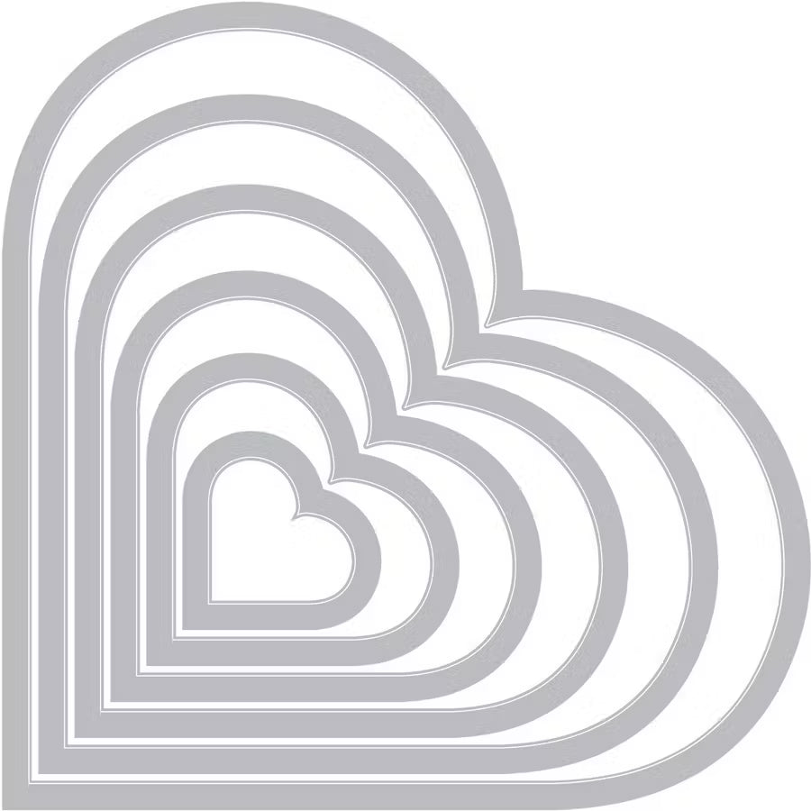 Sizzix Framelits Dies Hearts