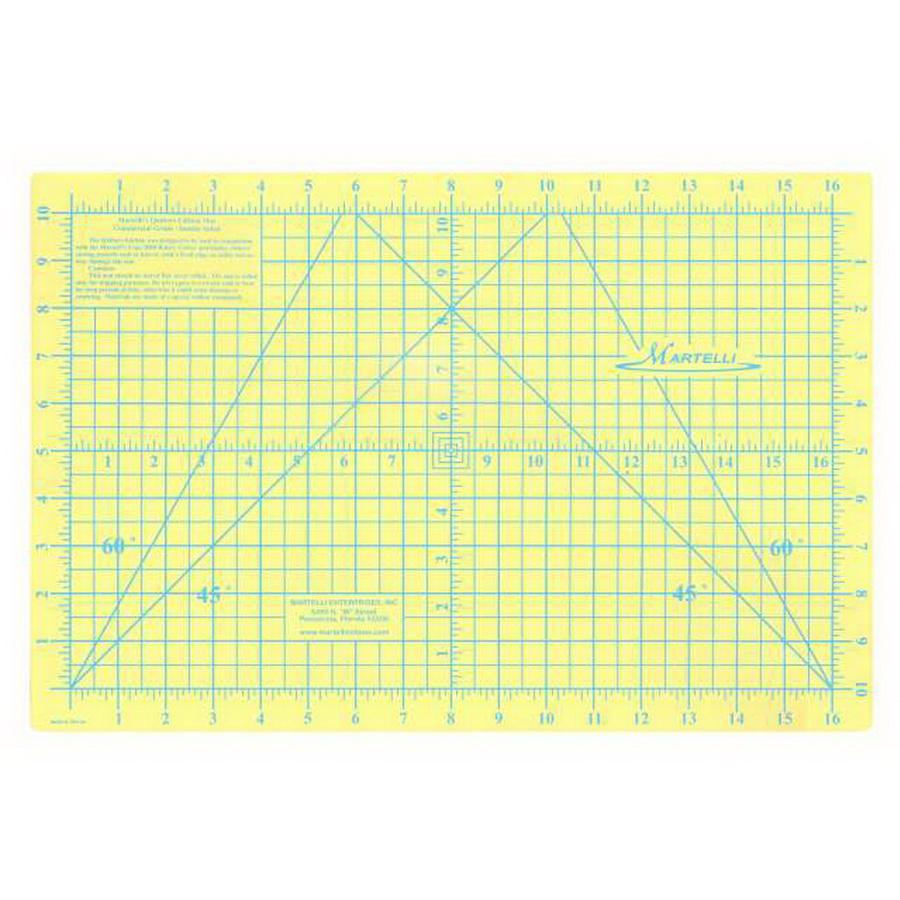 Martelli Color Contrasting Mat 12x18, Extra Small - Sewingmachinesplus.com