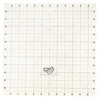 Quilters Select 12 x 12 white non-slip quilting ruler with grid lines