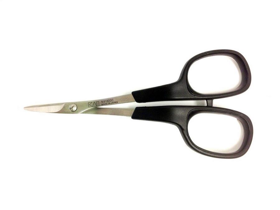 KAI 5" Double Curved Embroidery Scissors - Blunt Tip (N5130P)