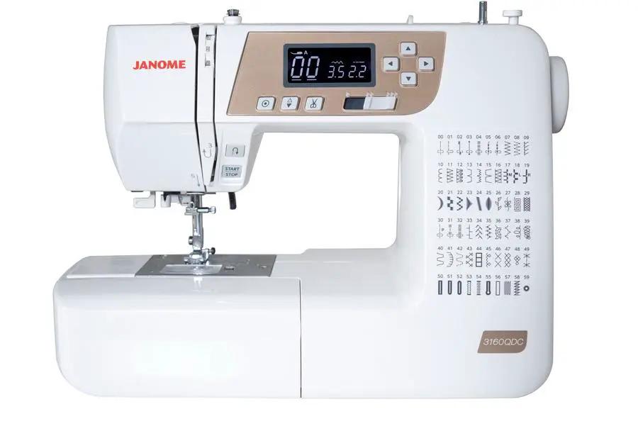 Janome 3160QDC - T - Gold Face Sewing Machine: FREE Quilting Attachment Kit - Sewingmachinesplus.com
