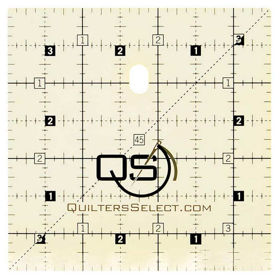 Quilters Select 3.5" x 3.5" Non-Slip Ruler