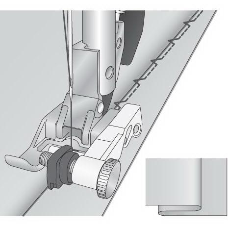 Pfaff Blindhem Foot for IDT System (820256096) - Sewingmachinesplus.com