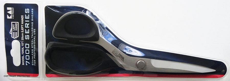 KAI 7000 Series 10" Professional Shears - Left Handed (7250L) - Sewingmachinesplus.com