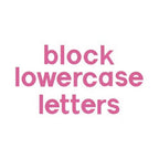 Sizzix Bigz Alphabet Set Block 3 1/2in Lowercase Letters