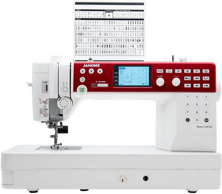 Janome MC6650 Memory Craft Computerized Quilting and Sewing Machine (OPEN BOX MODEL) - Sewingmachinesplus.com