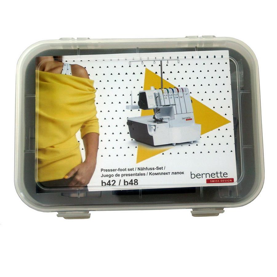 Bernette Cover/Chainstitch Feet Kit (8pcs) b42/b48 - Sewingmachinesplus.com
