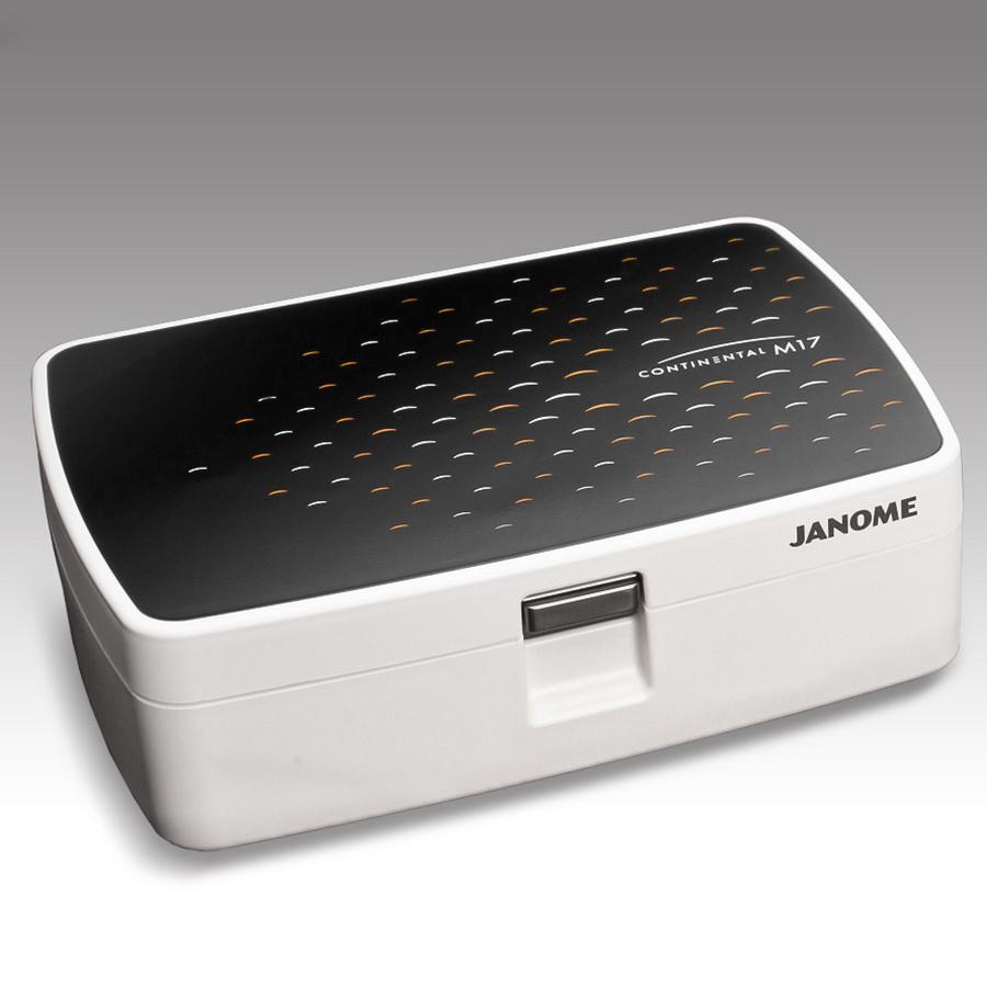 Janome Exclusive CM17 A.S.R. Accessory Case (Black or Grey) - Sewingmachinesplus.com