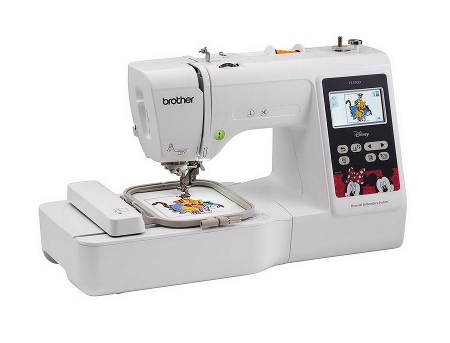 Brother PE550D 4in x 4in Embroidery Machine with Built in Disney Designs
