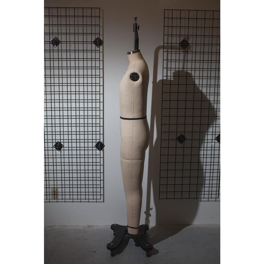 French European Inc. Mens Full Body With Removable Leg Dress Form (Sizes Available: 36, 38, 40, 42, 44)