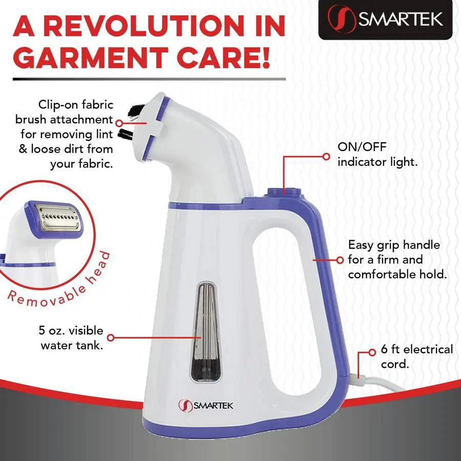 Smartek Handheld Steamer (White) - Sewingmachinesplus.com
