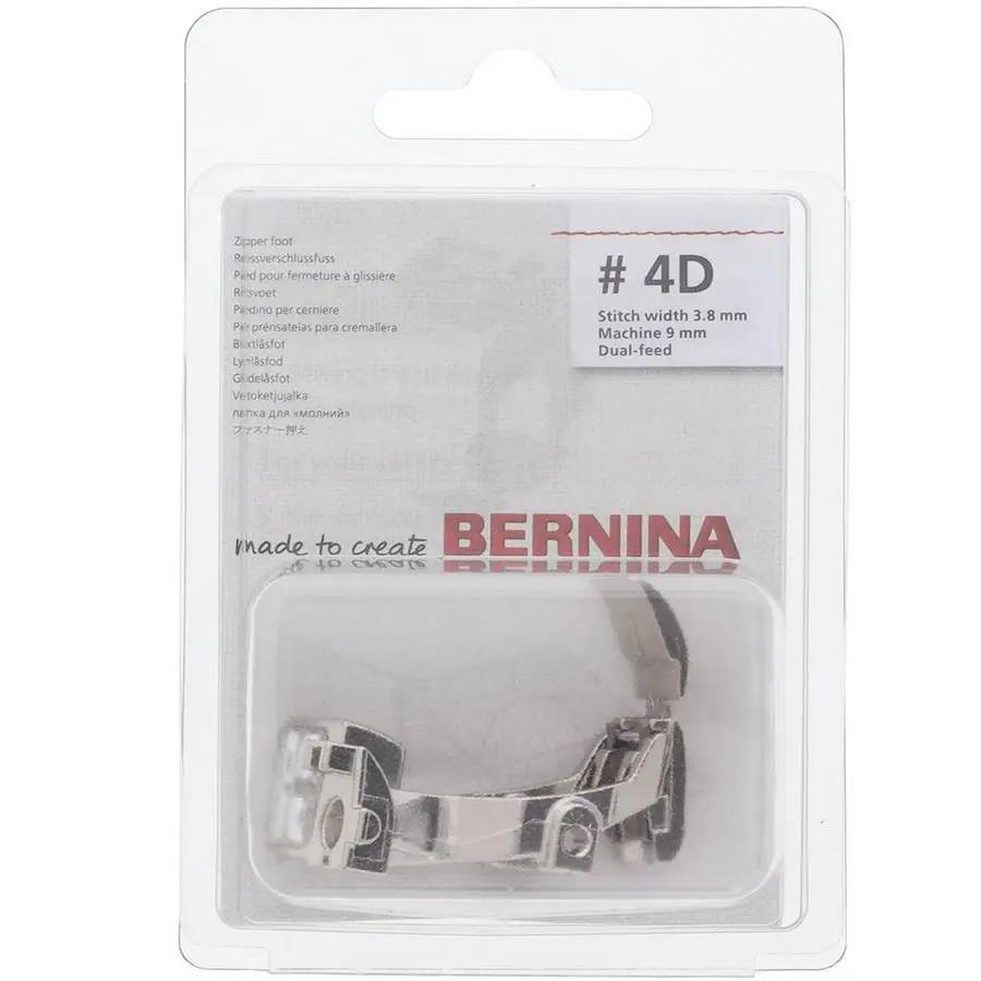 Bernina 4D Zipper Presser Foot (033221.72.00) - Sewingmachinesplus.com