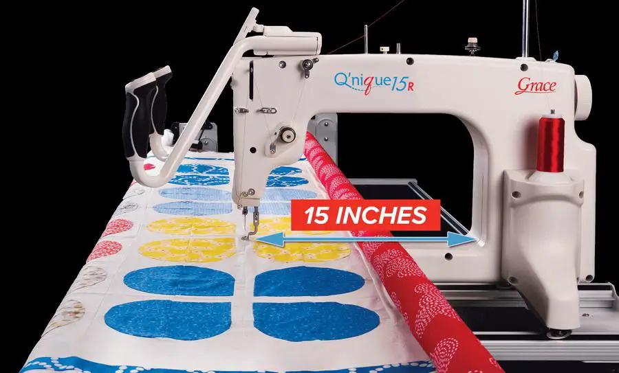 Qnique Long Arm Quilting Machine 15R (Recertified) - Sewingmachinesplus.com