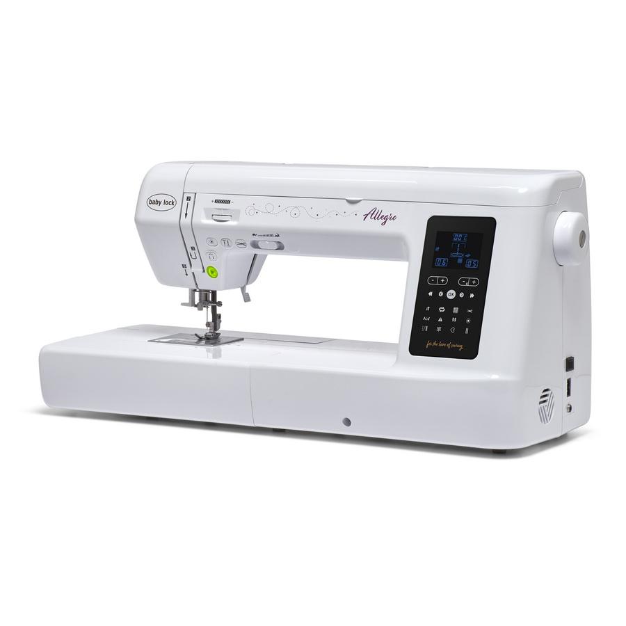 Baby Lock Allegro Quilting and Sewing Machine (OPEN BOX MODEL) - Sewingmachinesplus.com