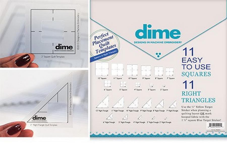 DIME - Perfect Placement Quilt Templates Bundle