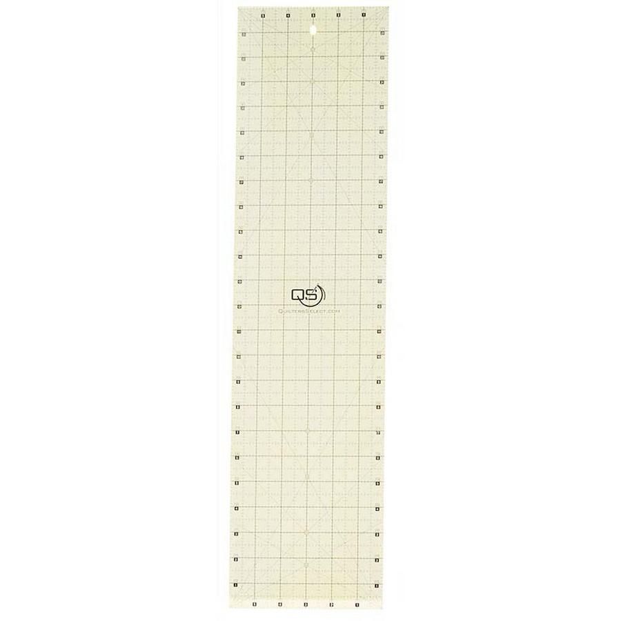 Quilters Select 6" x 24" Non - Slip Ruler - Sewingmachinesplus.com