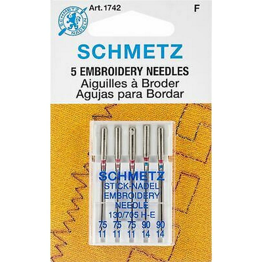 Euro - Notions SCHMETZ Machine Embroidery Needle Bundle - Sewingmachinesplus.com