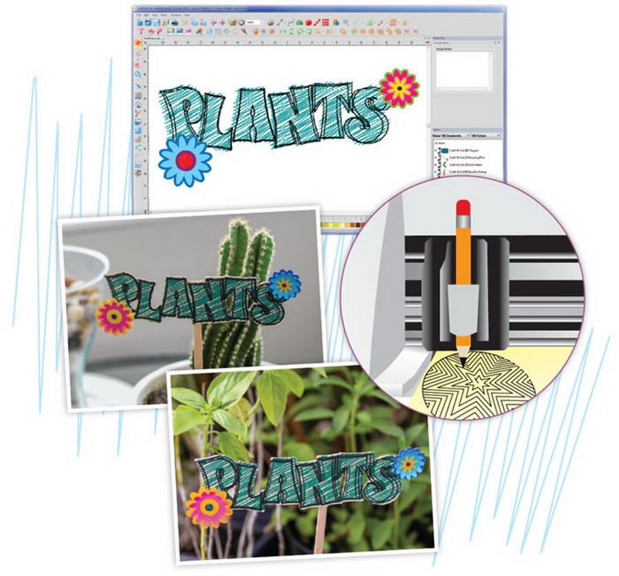 Quilters Select Draw N Cut Embroidery Software
