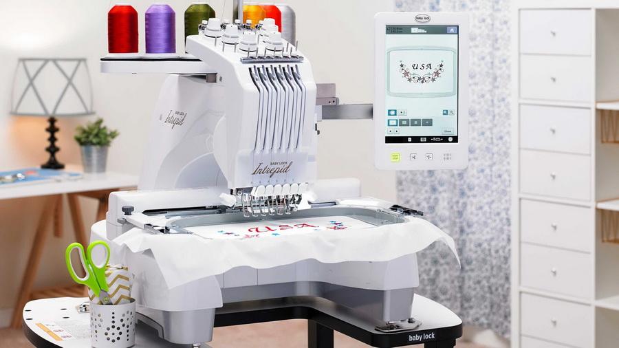 Baby Lock Intrepid Embroidery Machine (BMT6) - Sewingmachinesplus.com