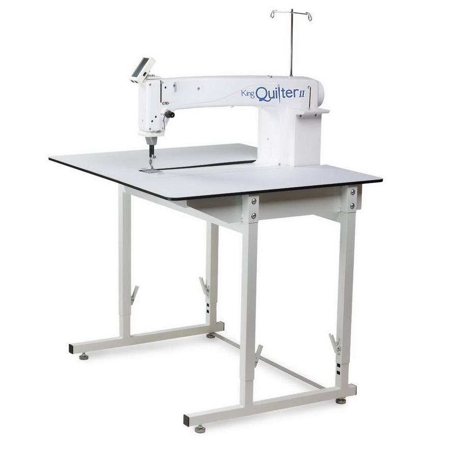 Refurbished King Quilter ll Sit Down with Quilt Vision Stitch Regulation Table - Sewingmachinesplus.com