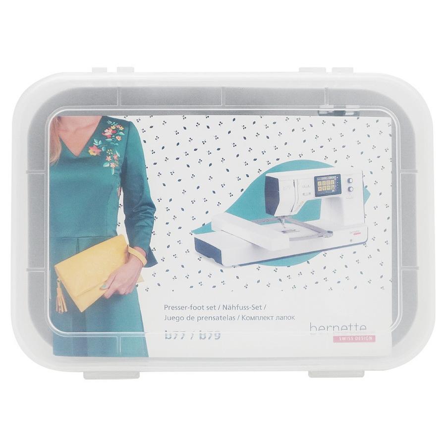 Bernette 8 Sewing Quilting Presser Feet Set for b77/b79 - Sewingmachinesplus.com
