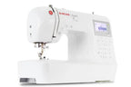 Singer 2010 Superb computerized sewing machine, white with built-in LCD display and keypad