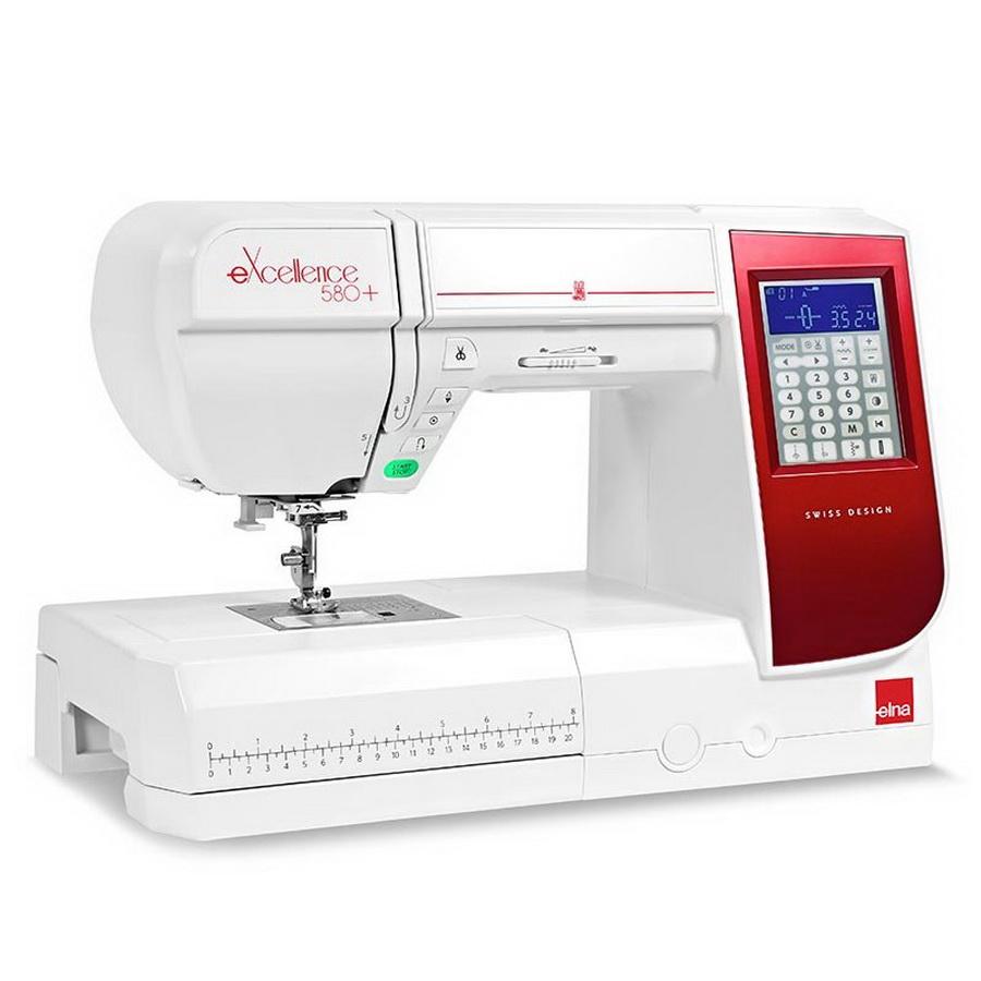 Elna eXcellence 580 Plus Computerized Sewing Machine