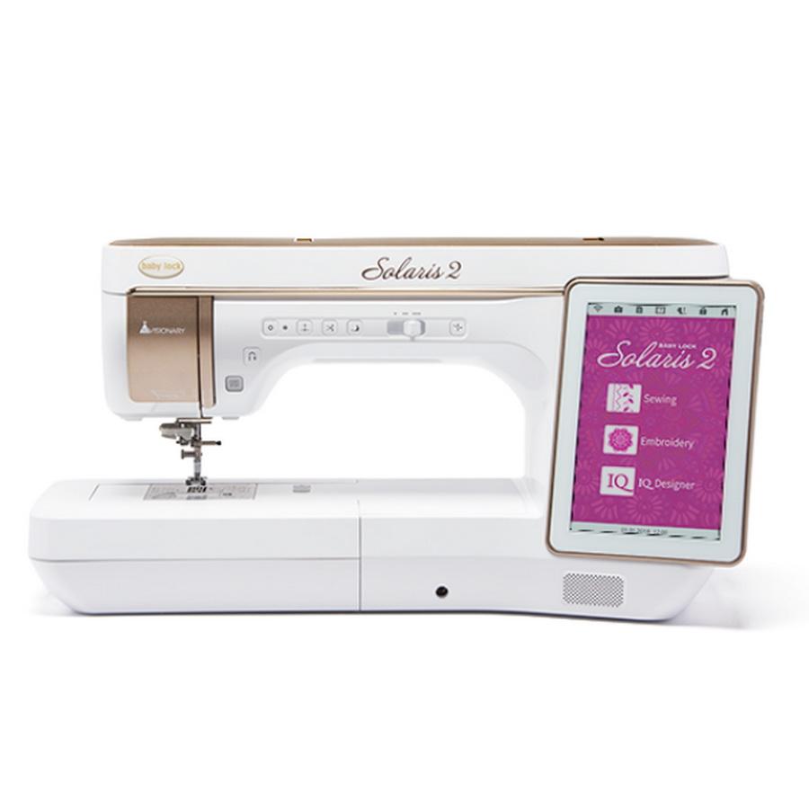 Baby Lock Solaris 2 Top Of The Line Sewing, Embroidery & Quilting Machine - Sewingmachinesplus.com