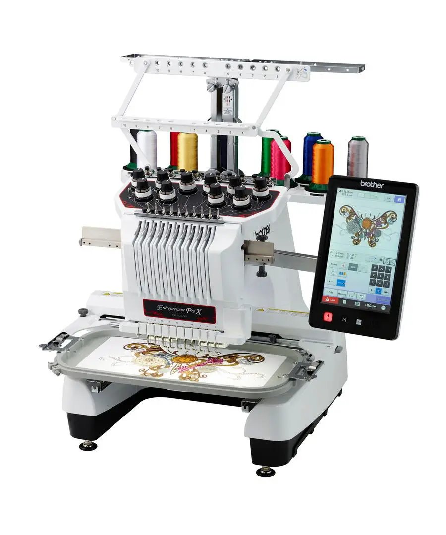Brother Entrepreneur ProX PR1050X Multi - Needle Embroidery Machine - Sewingmachinesplus.com