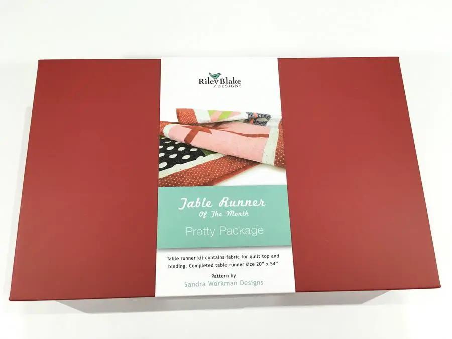 Riley Blake Table Runner of the Month: Pretty Package - Sewingmachinesplus.com