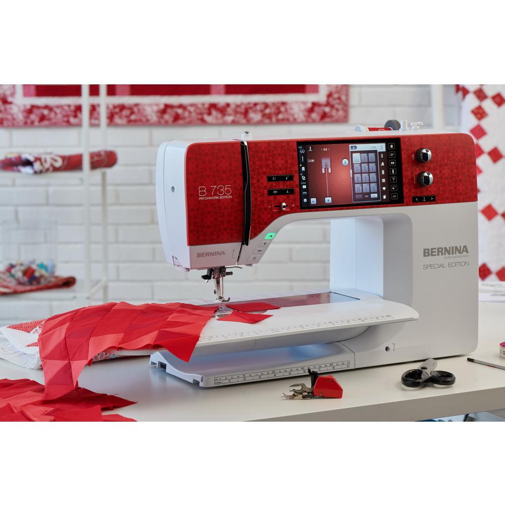 BERNINA 735 Patchwork Edition Sewing and Embroidery Machine - Sewingmachinesplus.com