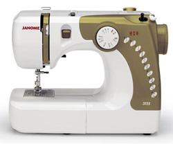 Janome 3125 Lightweight: 11 lbs Sewing Machine with  Free 1/4" Foot