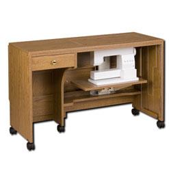 Horn Medium Quilters Dream Quilting Cabinet - SUNSET OAK 3140.85
