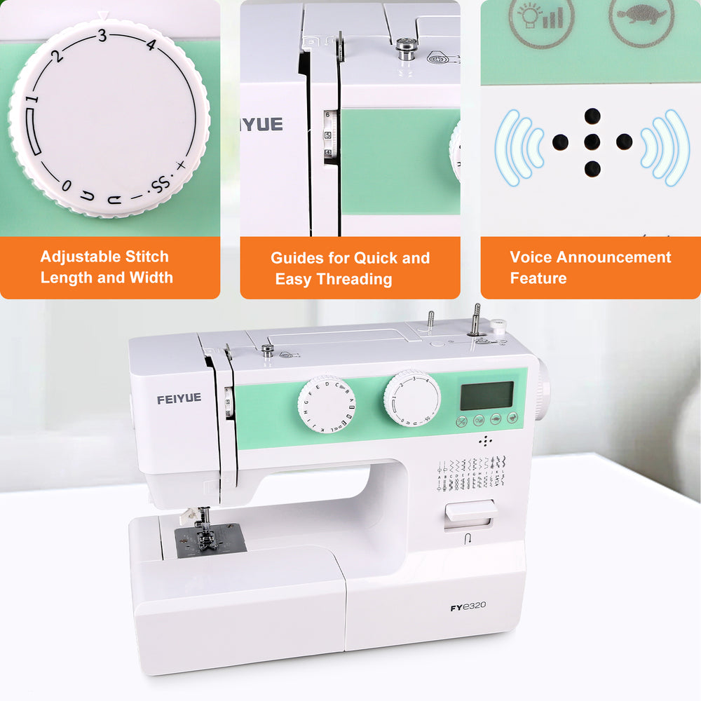 FY - e320 Mechanical Sewing Machine - Sewingmachinesplus.com