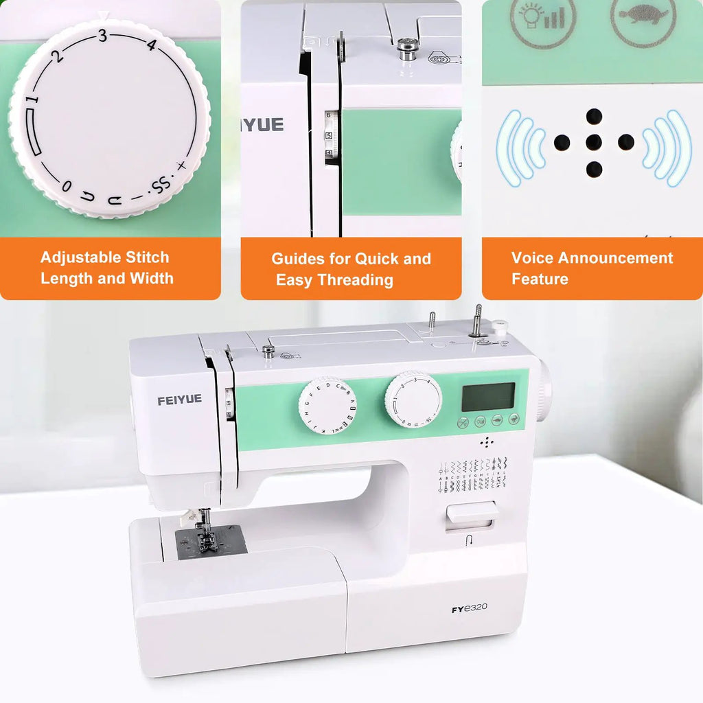 FY - e320 Mechanical Sewing Machine - Sewingmachinesplus.com