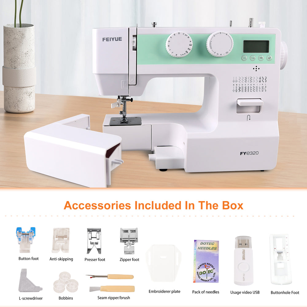 FY - e320 Mechanical Sewing Machine - Sewingmachinesplus.com