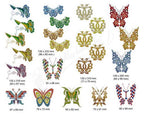 Momo-Dini Embroidery Designs - Butterfly 2 (0500134)