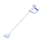 Steamboy Plus 2-in-1 steam cleaner and steam mop by Reliable; white with blue accents