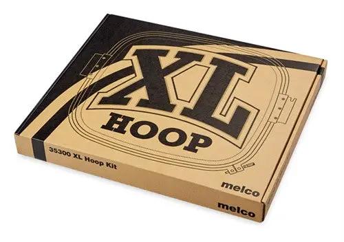 Melco XL 17x17 Hoop Kit- Maximum Sew Field is: 16.1 x 15.2
The Melco XL Hoop Arms are included in this kit.