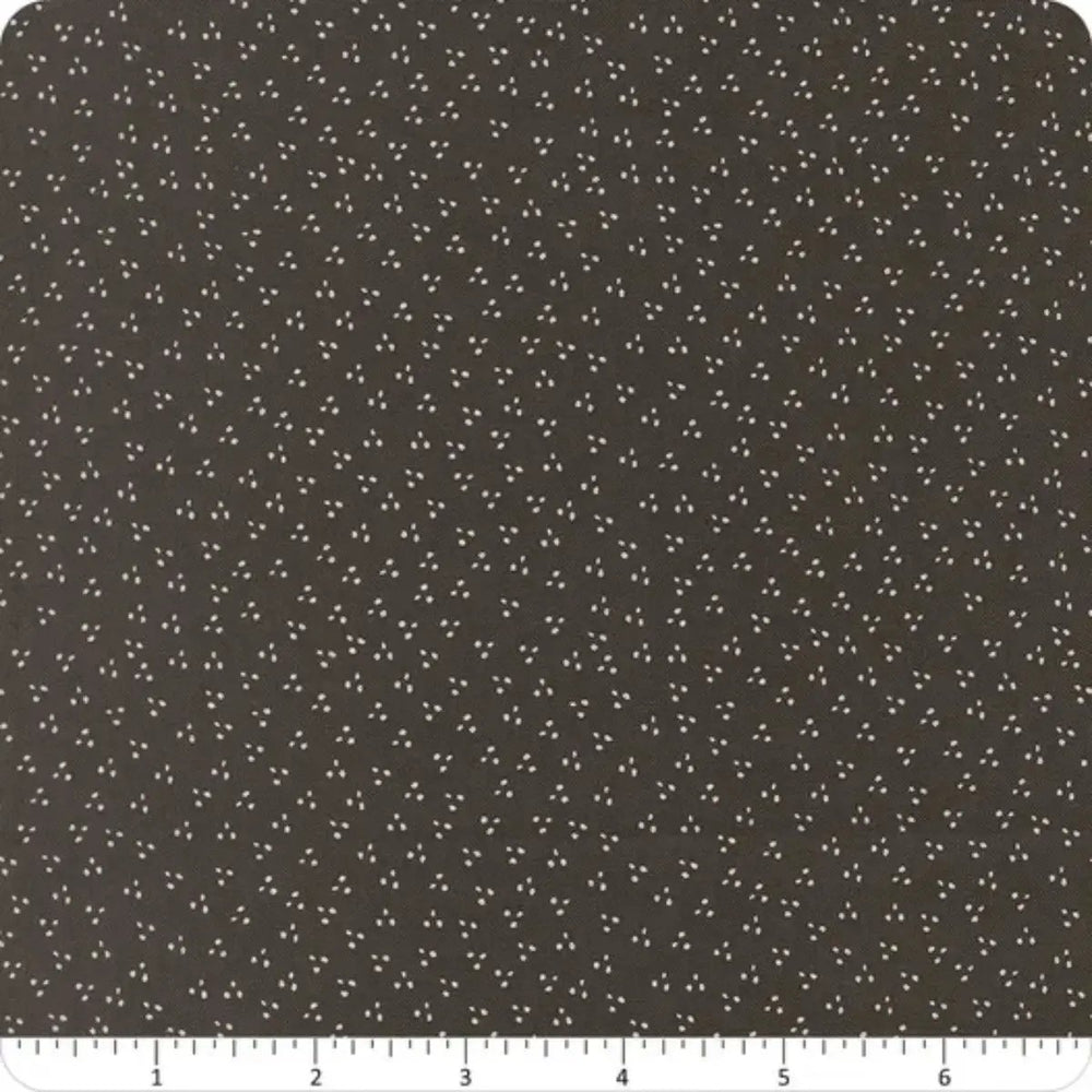 Birch & Willow Spring Dot Charcoal dotted quilting fabric by Sherri & Chelsi for Moda Fabrics