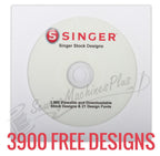 Singer XL-580 Futura I WANT IT ALL SPECIAL! Software, Thread, Stabilizer, 3900 FREE Designs, and More!