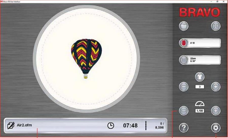 Melco Simplified User Interface Upgrade Software for Bravo Machines - Sewingmachinesplus.com