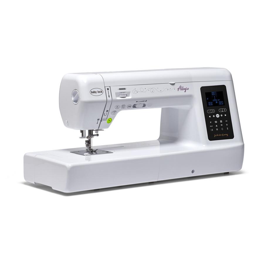 Baby Lock Allegro Quilting and Sewing Machine (OPEN BOX MODEL) - Sewingmachinesplus.com