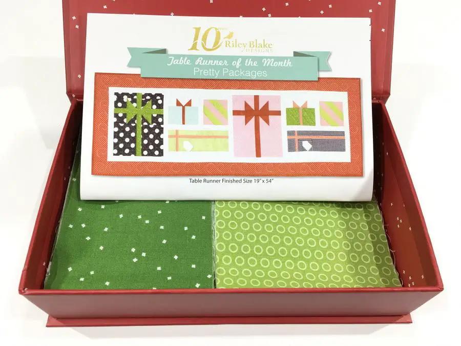 Riley Blake Table Runner of the Month: Pretty Package - Sewingmachinesplus.com