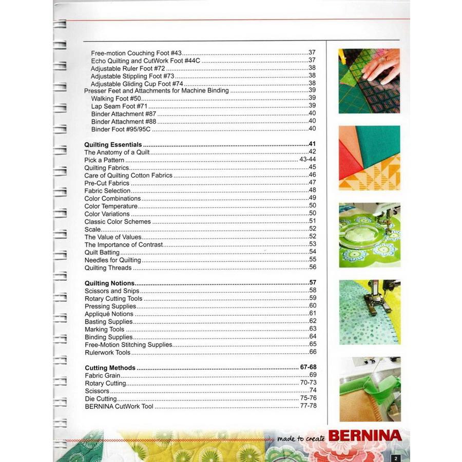 Bernina Big Book of Machine Quilting (BBOMQ) - Sewingmachinesplus.com