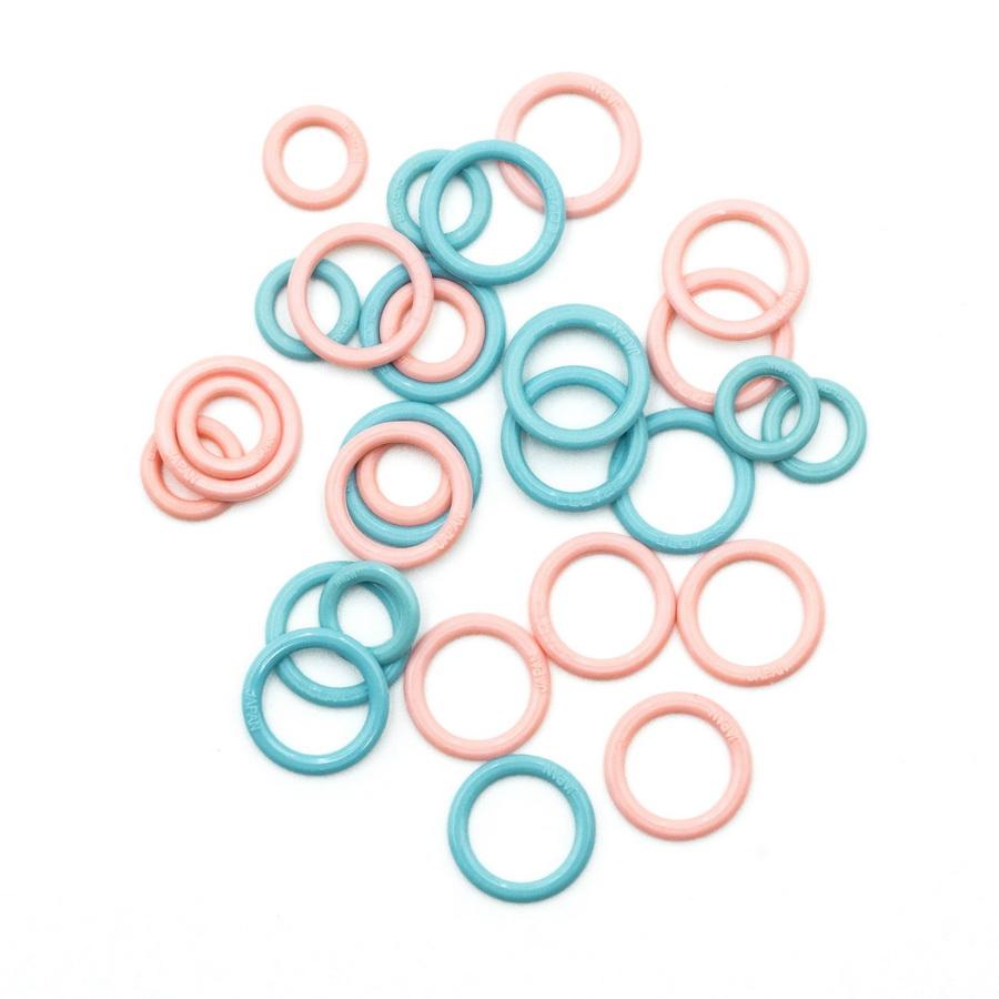 Clover Knitting Stitch Marker Rings (Quantity of 3) - Sewingmachinesplus.com